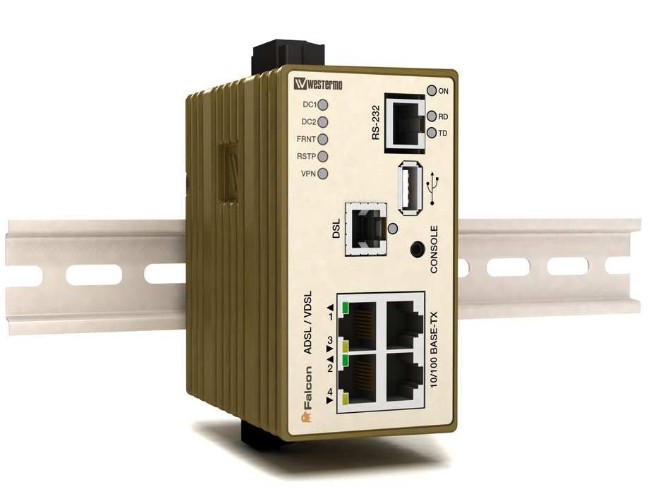 Falcon: el primer router VDSL2 en el mundo para aplicaciones industriales